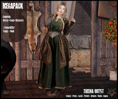 Second Life Marketplace - //RKS// Treena Outfit - MEGAPACK